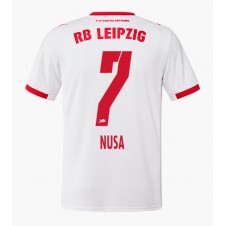 RB Leipzig Antonio Nusa #7 Hemmatröja 2025-26 Korta ärmar